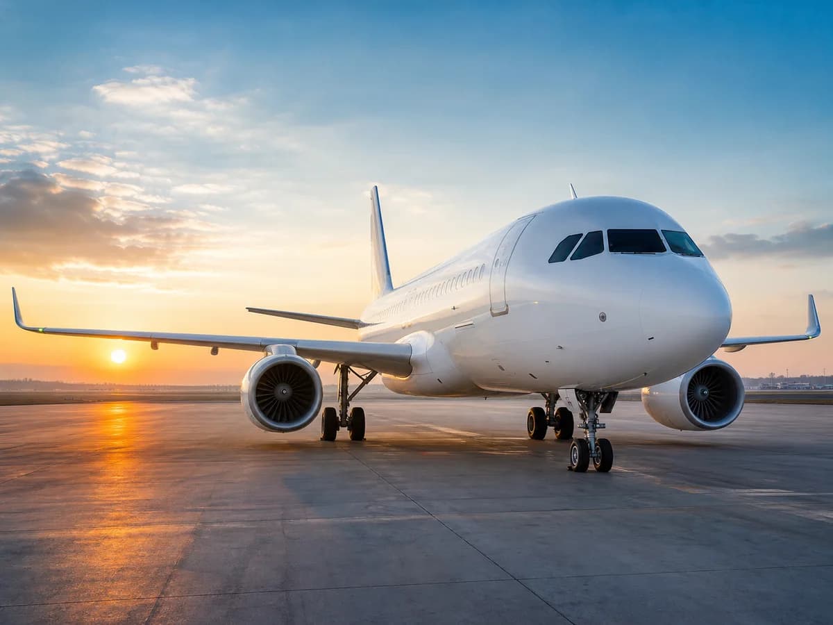 Commercial aircraft supplied with Jet A1 aviation fuel