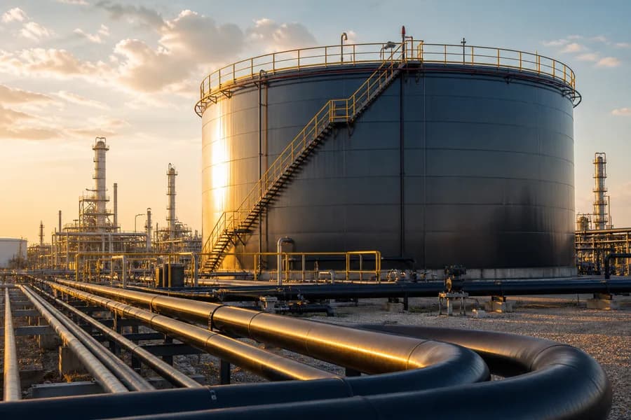 Heavy fuel oil (Mazut M100) for power generation, marine bunkering and industrial heating applications.